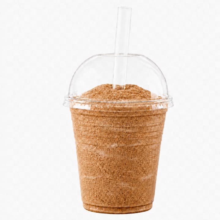 ビーガンフラッペ(キャラメルカプチーノ）｜浅草のヴィーガンチュロス専門店 Vegan Churros ~G'DAY~
